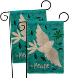 Want Peace - Expression Inspirational Vertical Impressions Decorative Flags HG120097 Made In USA