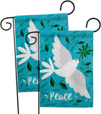 Want Peace - Expression Inspirational Vertical Impressions Decorative Flags HG120097 Made In USA