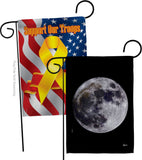 Moon - Expression Inspirational Vertical Impressions Decorative Flags HG141310 Made In USA