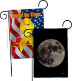 Moon - Expression Inspirational Vertical Impressions Decorative Flags HG141310 Made In USA