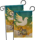 Day of Peace - Expression Inspirational Vertical Impressions Decorative Flags HG190074 Made In USA