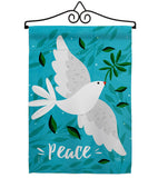 Want Peace - Expression Inspirational Vertical Impressions Decorative Flags HG120097 Made In USA