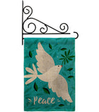 Want Peace - Expression Inspirational Vertical Impressions Decorative Flags HG120097 Made In USA