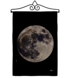 Moon - Expression Inspirational Vertical Impressions Decorative Flags HG141310 Made In USA