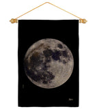 Moon - Expression Inspirational Vertical Impressions Decorative Flags HG141310 Made In USA