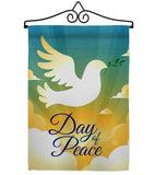 Day of Peace - Expression Inspirational Vertical Impressions Decorative Flags HG190074 Made In USA