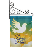 Day of Peace - Expression Inspirational Vertical Impressions Decorative Flags HG190074 Made In USA