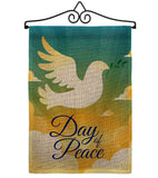 Day of Peace - Expression Inspirational Vertical Impressions Decorative Flags HG190074 Made In USA