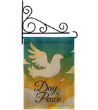 Day of Peace - Expression Inspirational Vertical Impressions Decorative Flags HG190074 Made In USA