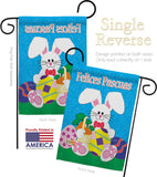 Felices Pascuas - Easter Spring Vertical Impressions Decorative Flags HG103029S Made In USA