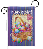 Easter Basket - Easter Spring Vertical Impressions Decorative Flags HG103040 Made In USA
