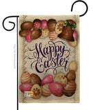 Sweet Chocolate Easter - Easter Spring Vertical Impressions Decorative Flags HG103061 Made In USA