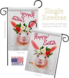 Sweet Easter Bunny - Easter Spring Vertical Impressions Decorative Flags HG103073 Made In USA