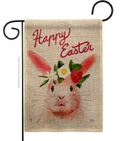 Sweet Easter Bunny - Easter Spring Vertical Impressions Decorative Flags HG103073 Made In USA