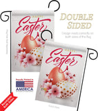 Easter Blooming - Easter Spring Vertical Impressions Decorative Flags HG103086 Made In USA