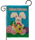 Felices Pascuas - Easter Spring Vertical Impressions Decorative Flags HG120024 Made In USA