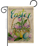 Spring Easter Baskets - Easter Spring Vertical Impressions Decorative Flags HG130321 Made In USA