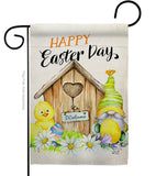 Easter Gnome - Easter Spring Vertical Impressions Decorative Flags HG137391 Made In USA