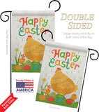 Easter Chicks - Easter Spring Vertical Impressions Decorative Flags HG192341 Made In USA