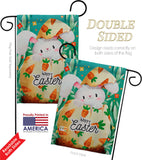 Hiding Easter Bunny - Easter Spring Vertical Impressions Decorative Flags HG192351 Made In USA