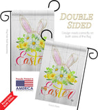 Floral Easter - Easter Spring Vertical Impressions Decorative Flags HG192406 Made In USA