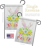 Floral Easter - Easter Spring Vertical Impressions Decorative Flags HG192406 Made In USA