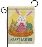 Easter Bunny Fun - Easter Spring Vertical Impressions Decorative Flags HG192421 Made In USA