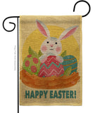 Easter Bunny Fun - Easter Spring Vertical Impressions Decorative Flags HG192421 Made In USA