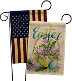 Spring Easter Baskets - Easter Spring Vertical Impressions Decorative Flags HG130321 Made In USA