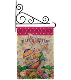 Easter Treats - Easter Spring Vertical Impressions Decorative Flags HG103055 Made In USA