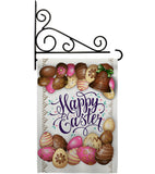 Sweet Chocolate Easter - Easter Spring Vertical Impressions Decorative Flags HG103061 Made In USA