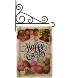 Sweet Chocolate Easter - Easter Spring Vertical Impressions Decorative Flags HG103061 Made In USA