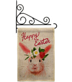 Sweet Easter Bunny - Easter Spring Vertical Impressions Decorative Flags HG103073 Made In USA