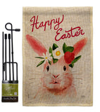 Sweet Easter Bunny - Easter Spring Vertical Impressions Decorative Flags HG103073 Made In USA