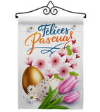 Felices Pascuas - Easter Spring Vertical Impressions Decorative Flags HG103081 Made In USA