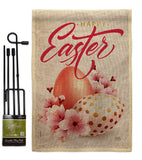 Easter Blooming - Easter Spring Vertical Impressions Decorative Flags HG103086 Made In USA