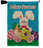 Felices Pascuas - Easter Spring Vertical Impressions Decorative Flags HG120024 Made In USA