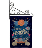 Happy Easter Bunny - Easter Spring Vertical Impressions Decorative Flags HG137365 Made In USA