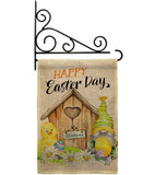 Easter Gnome - Easter Spring Vertical Impressions Decorative Flags HG137391 Made In USA