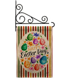 Eggs Collage - Easter Spring Vertical Impressions Decorative Flags HG137392 Made In USA