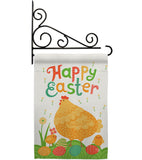 Easter Chicks - Easter Spring Vertical Impressions Decorative Flags HG192341 Made In USA