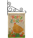 Easter Chicks - Easter Spring Vertical Impressions Decorative Flags HG192341 Made In USA