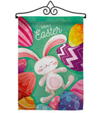 Easter Eggs - Easter Spring Vertical Impressions Decorative Flags HG192352 Made In USA