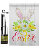 Floral Easter - Easter Spring Vertical Impressions Decorative Flags HG192406 Made In USA