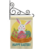 Easter Bunny Fun - Easter Spring Vertical Impressions Decorative Flags HG192421 Made In USA