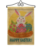 Easter Bunny Fun - Easter Spring Vertical Impressions Decorative Flags HG192421 Made In USA