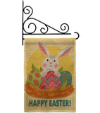 Easter Bunny Fun - Easter Spring Vertical Impressions Decorative Flags HG192421 Made In USA