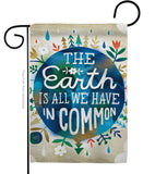Earth in Common - Expression Inspirational Vertical Impressions Decorative Flags HG115141 Made In USA