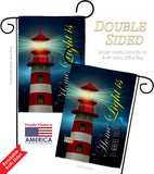 Home Light - Historic Americana Vertical Impressions Decorative Flags HG120253 Made In USA