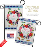 Free Spirit - Expression Inspirational Vertical Impressions Decorative Flags HG137006 Made In USA